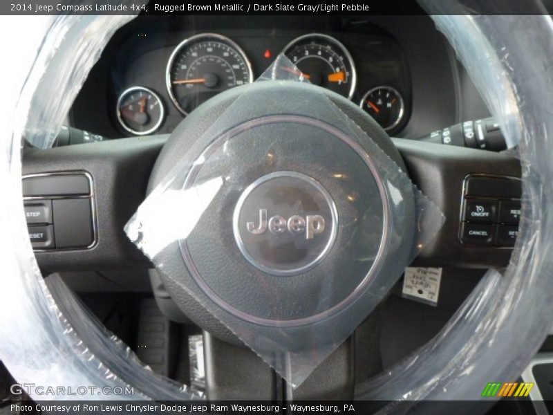 Rugged Brown Metallic / Dark Slate Gray/Light Pebble 2014 Jeep Compass Latitude 4x4