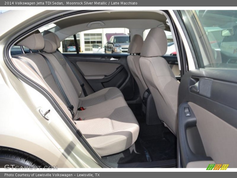 Moonrock Silver Metallic / Latte Macchiato 2014 Volkswagen Jetta TDI Sedan
