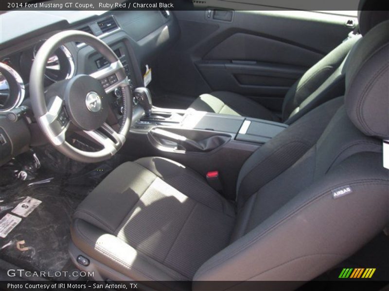 Ruby Red / Charcoal Black 2014 Ford Mustang GT Coupe