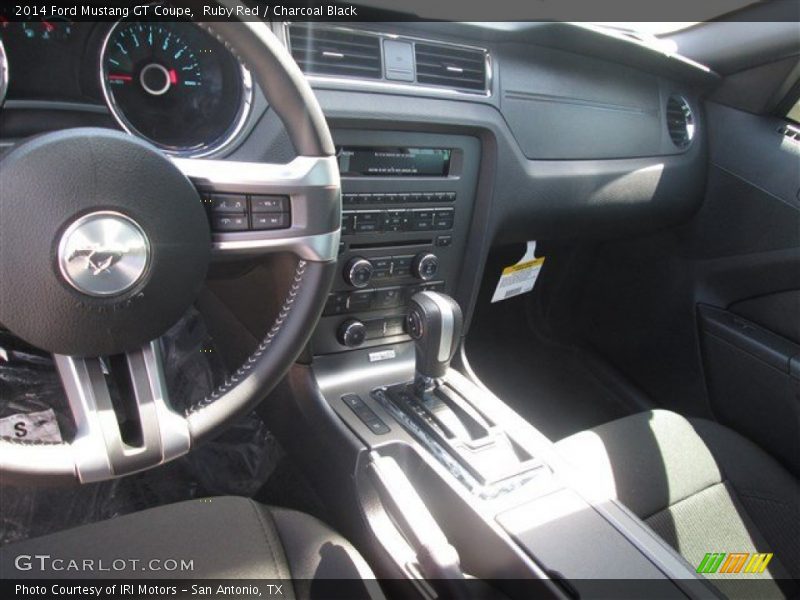 Ruby Red / Charcoal Black 2014 Ford Mustang GT Coupe