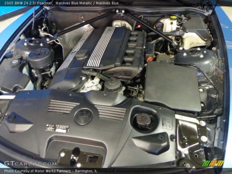  2005 Z4 2.5i Roadster Engine - 2.5 Liter DOHC 24V Inline 6 Cylinder