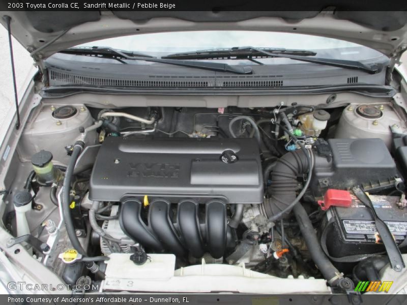 Sandrift Metallic / Pebble Beige 2003 Toyota Corolla CE
