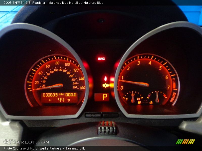  2005 Z4 2.5i Roadster 2.5i Roadster Gauges