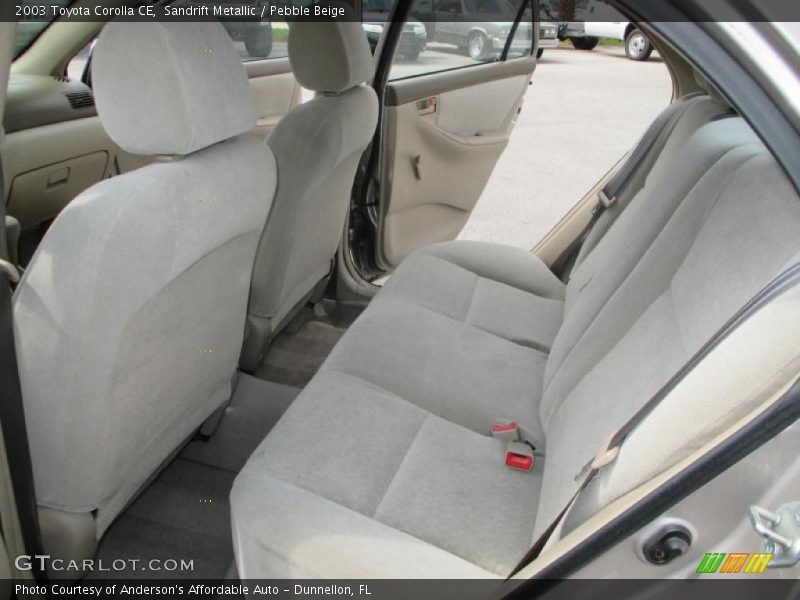 Sandrift Metallic / Pebble Beige 2003 Toyota Corolla CE