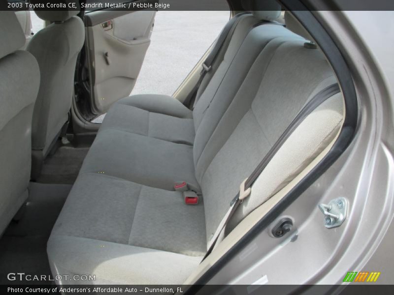 Sandrift Metallic / Pebble Beige 2003 Toyota Corolla CE