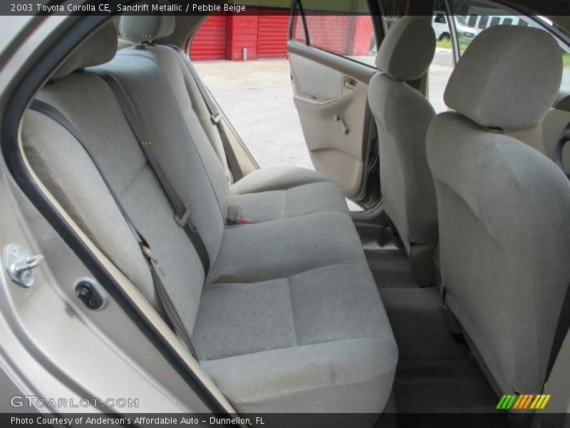 Sandrift Metallic / Pebble Beige 2003 Toyota Corolla CE