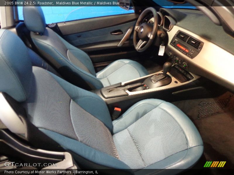 Front Seat of 2005 Z4 2.5i Roadster