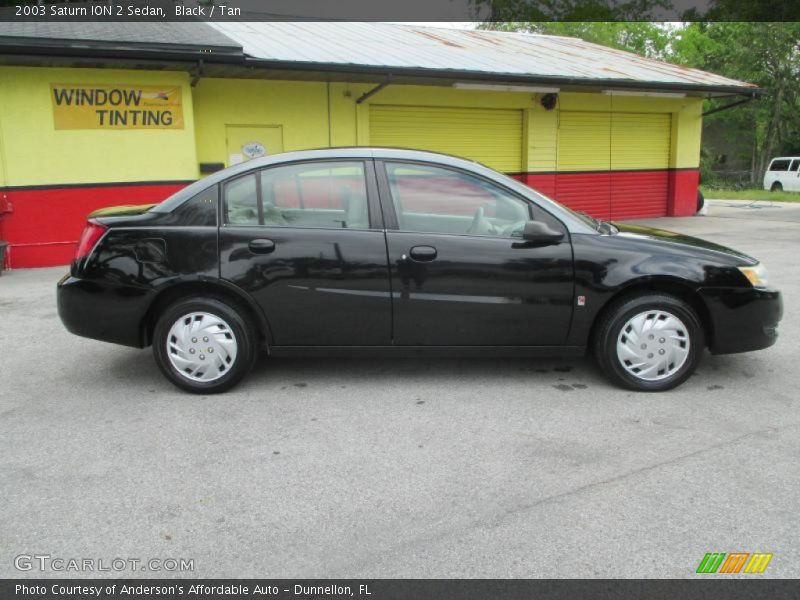 Black / Tan 2003 Saturn ION 2 Sedan