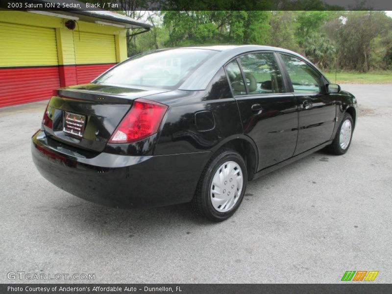 Black / Tan 2003 Saturn ION 2 Sedan