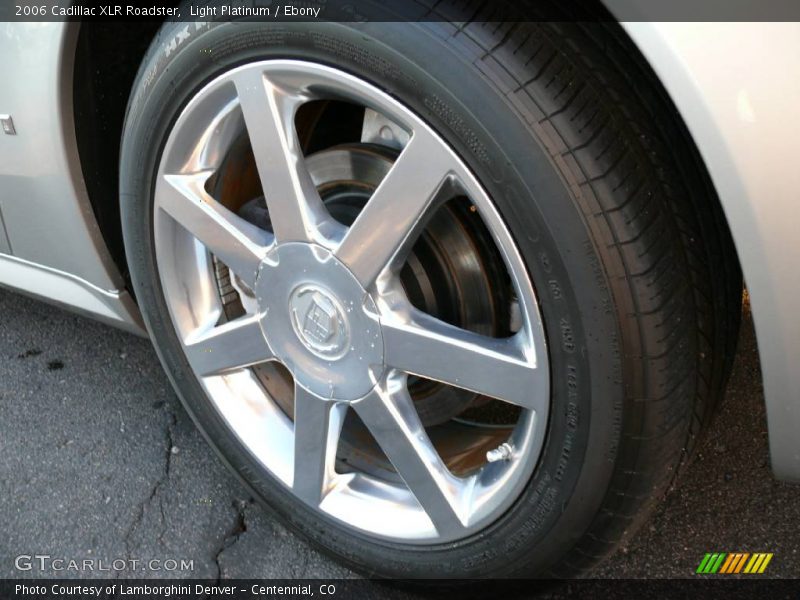 Light Platinum / Ebony 2006 Cadillac XLR Roadster