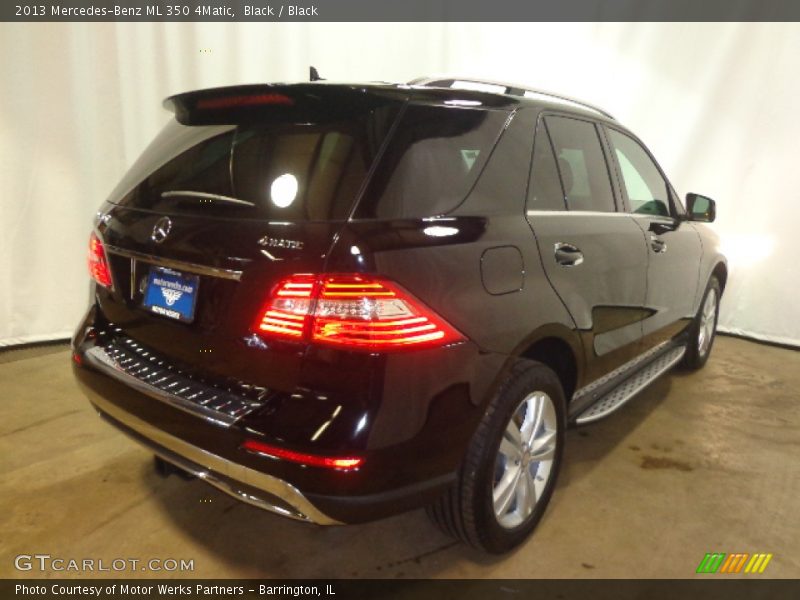 Black / Black 2013 Mercedes-Benz ML 350 4Matic