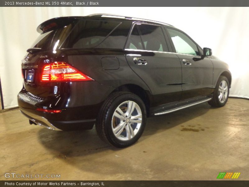 Black / Black 2013 Mercedes-Benz ML 350 4Matic