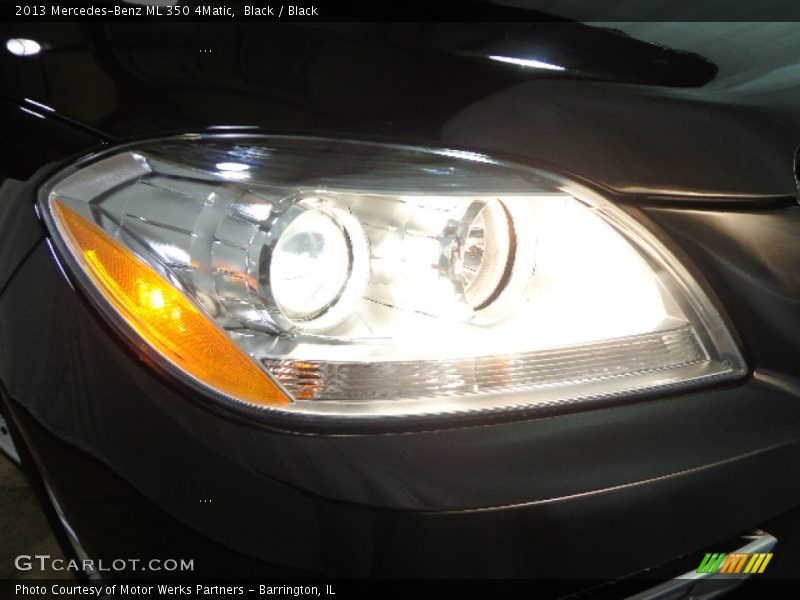 Black / Black 2013 Mercedes-Benz ML 350 4Matic