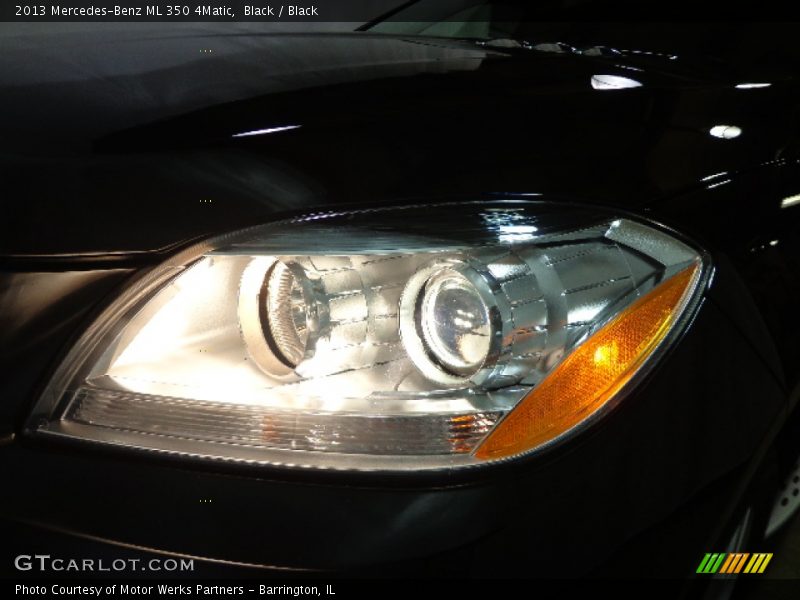 Black / Black 2013 Mercedes-Benz ML 350 4Matic