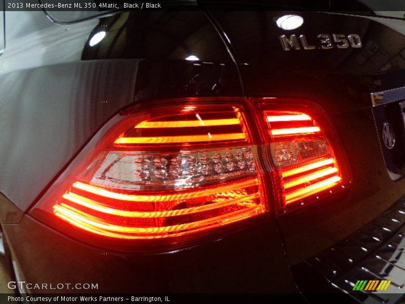 Black / Black 2013 Mercedes-Benz ML 350 4Matic