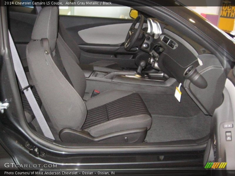Ashen Gray Metallic / Black 2014 Chevrolet Camaro LS Coupe