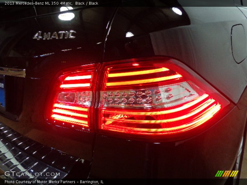 Black / Black 2013 Mercedes-Benz ML 350 4Matic