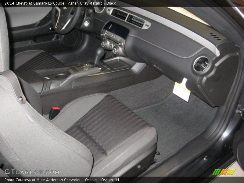 Ashen Gray Metallic / Black 2014 Chevrolet Camaro LS Coupe