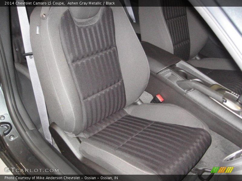 Ashen Gray Metallic / Black 2014 Chevrolet Camaro LS Coupe