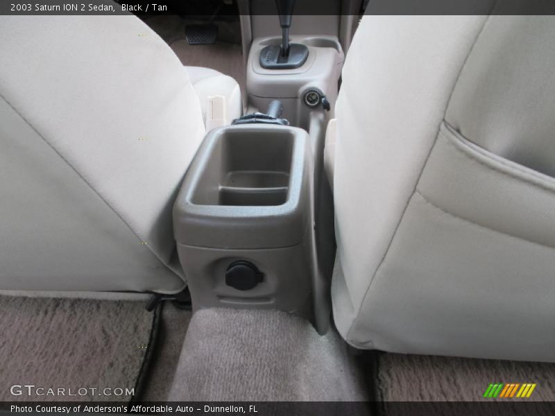 Black / Tan 2003 Saturn ION 2 Sedan