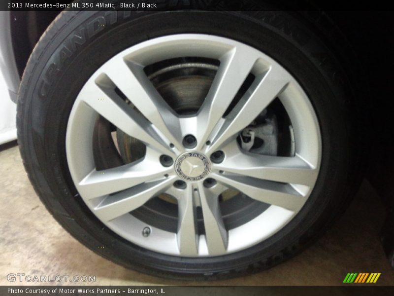 Black / Black 2013 Mercedes-Benz ML 350 4Matic