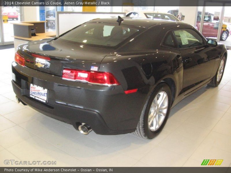 Ashen Gray Metallic / Black 2014 Chevrolet Camaro LS Coupe