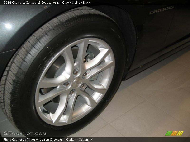 Ashen Gray Metallic / Black 2014 Chevrolet Camaro LS Coupe