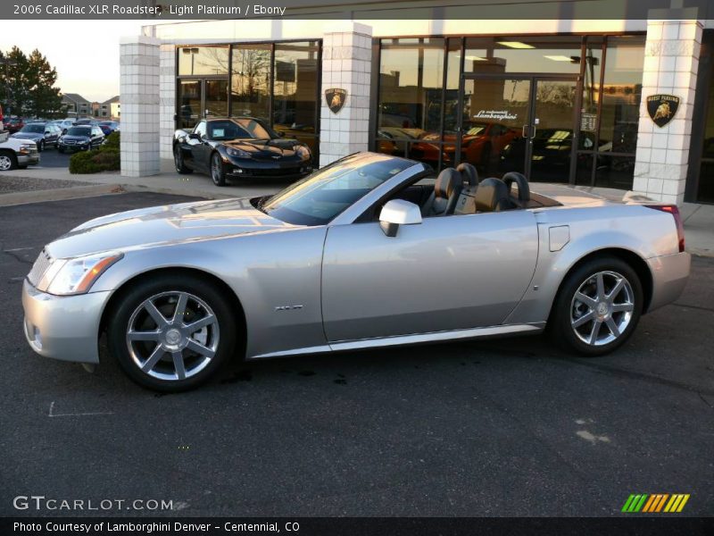 Light Platinum / Ebony 2006 Cadillac XLR Roadster
