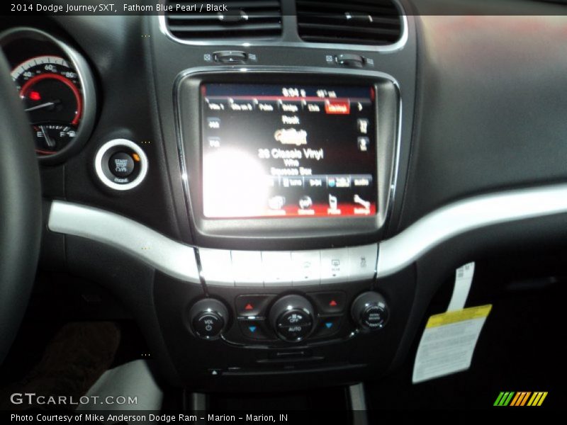 Fathom Blue Pearl / Black 2014 Dodge Journey SXT
