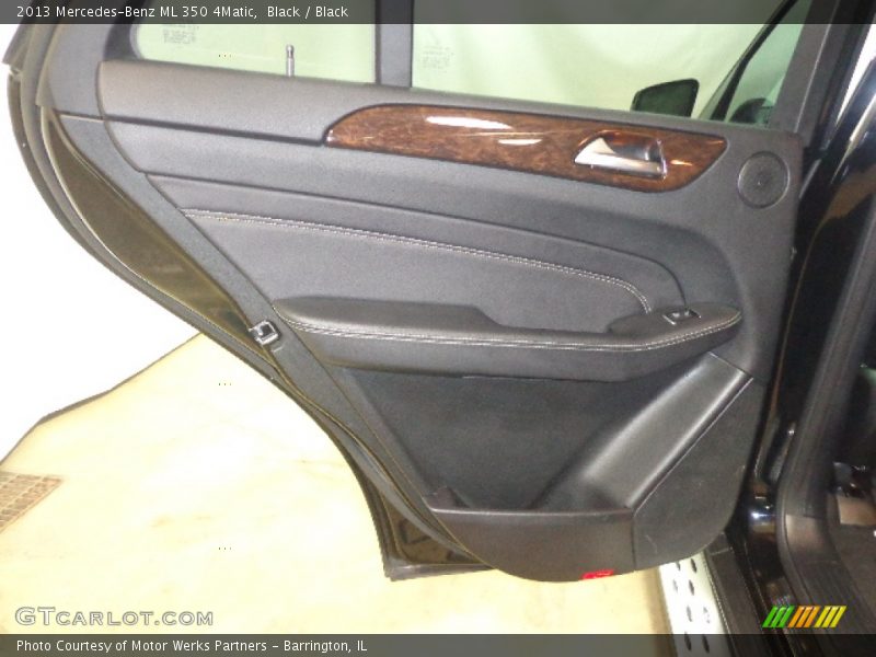 Black / Black 2013 Mercedes-Benz ML 350 4Matic