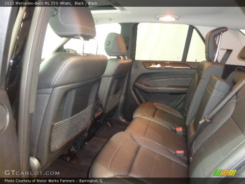 Black / Black 2013 Mercedes-Benz ML 350 4Matic