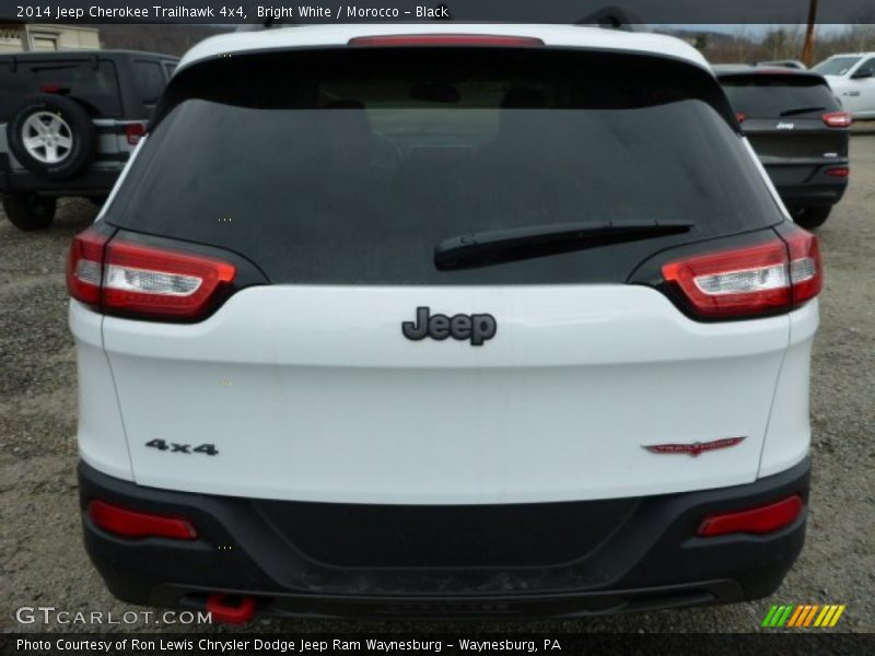 Bright White / Morocco - Black 2014 Jeep Cherokee Trailhawk 4x4
