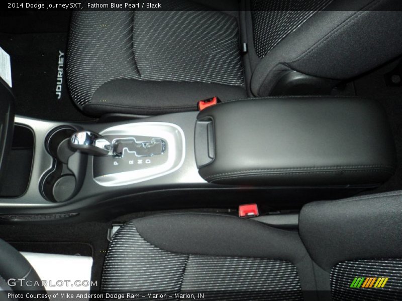 Fathom Blue Pearl / Black 2014 Dodge Journey SXT