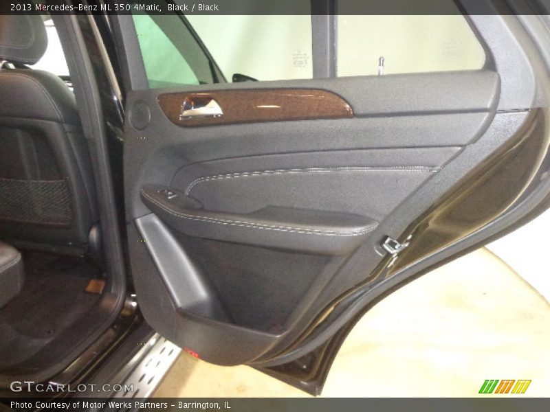 Black / Black 2013 Mercedes-Benz ML 350 4Matic