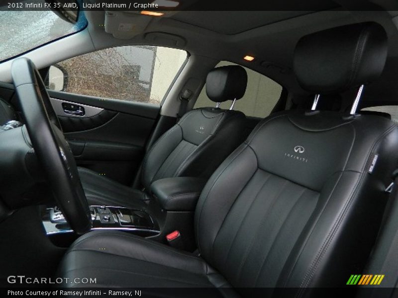 Liquid Platinum / Graphite 2012 Infiniti FX 35 AWD