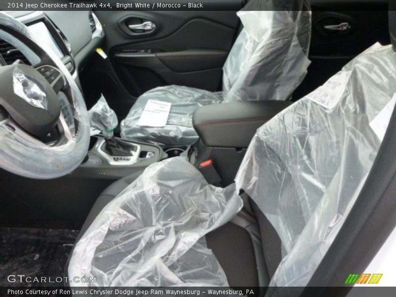 Bright White / Morocco - Black 2014 Jeep Cherokee Trailhawk 4x4