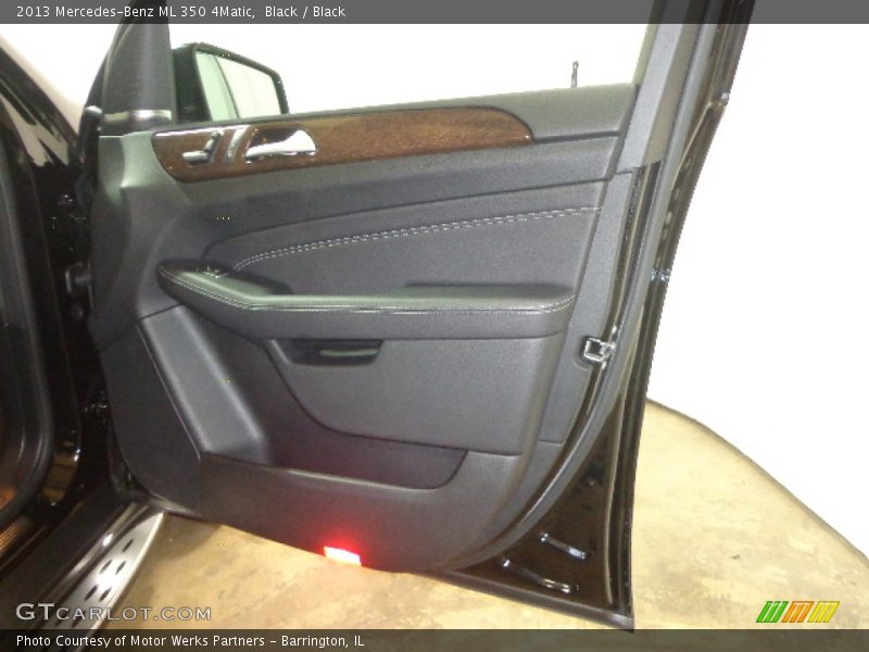 Black / Black 2013 Mercedes-Benz ML 350 4Matic