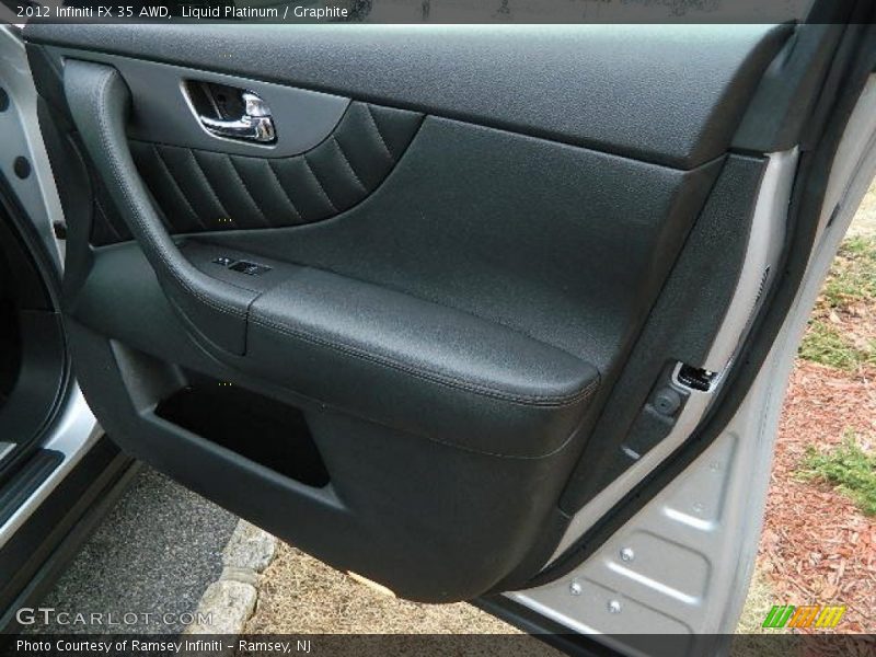 Liquid Platinum / Graphite 2012 Infiniti FX 35 AWD