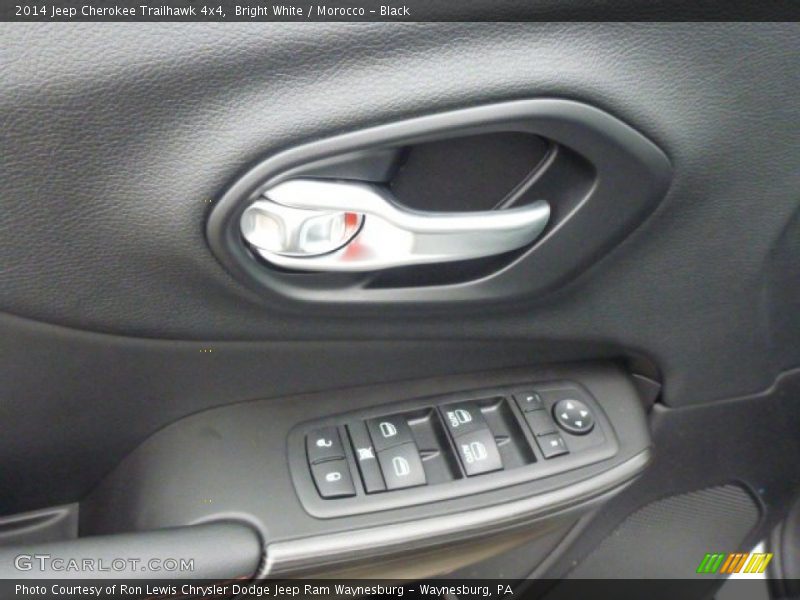 Bright White / Morocco - Black 2014 Jeep Cherokee Trailhawk 4x4