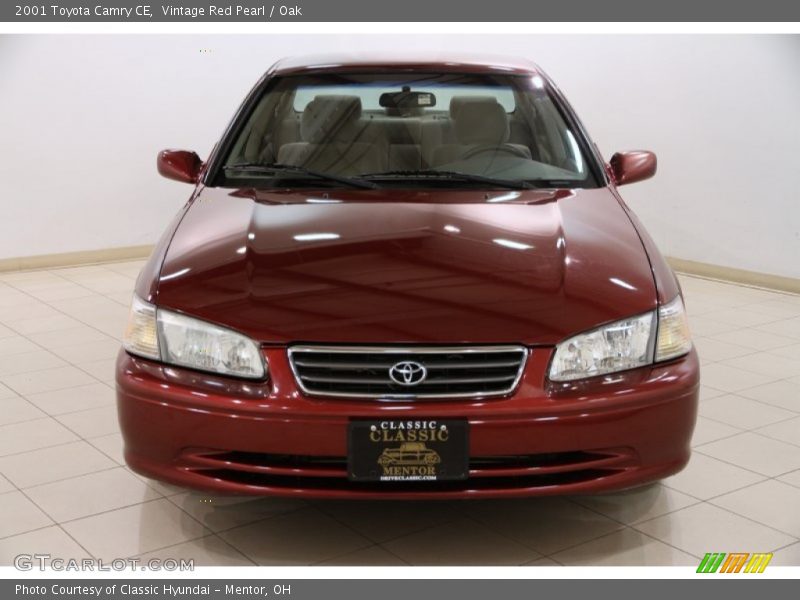 Vintage Red Pearl / Oak 2001 Toyota Camry CE