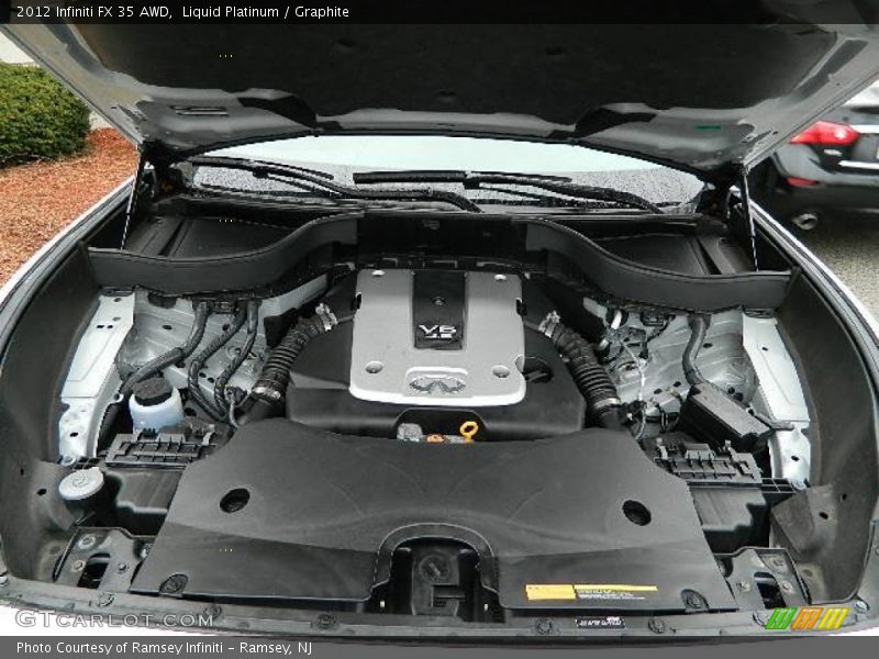 Liquid Platinum / Graphite 2012 Infiniti FX 35 AWD