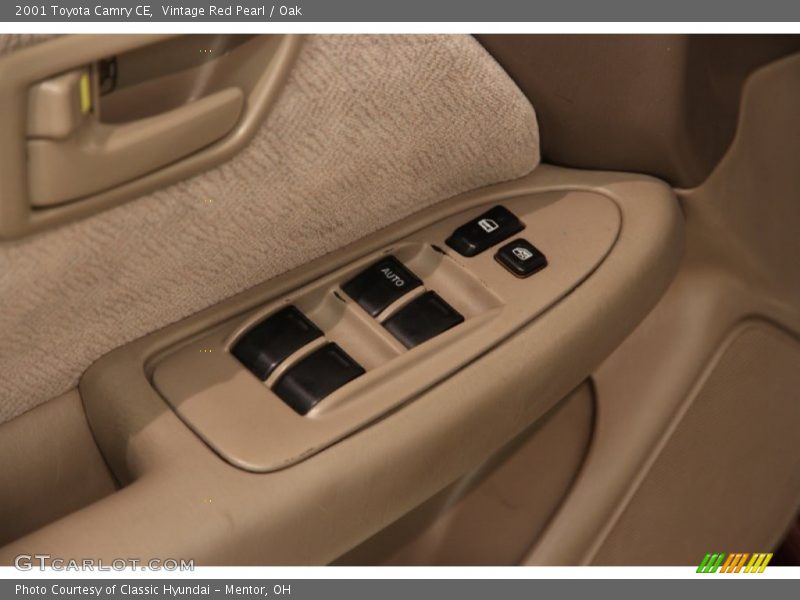 Controls of 2001 Camry CE