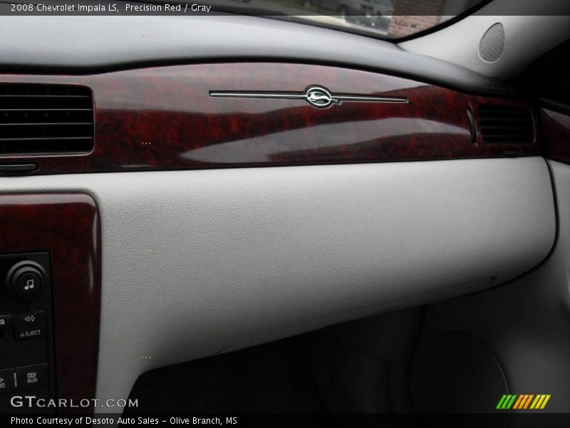 Precision Red / Gray 2008 Chevrolet Impala LS
