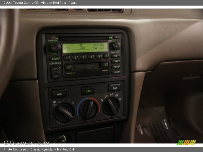 Vintage Red Pearl / Oak 2001 Toyota Camry CE