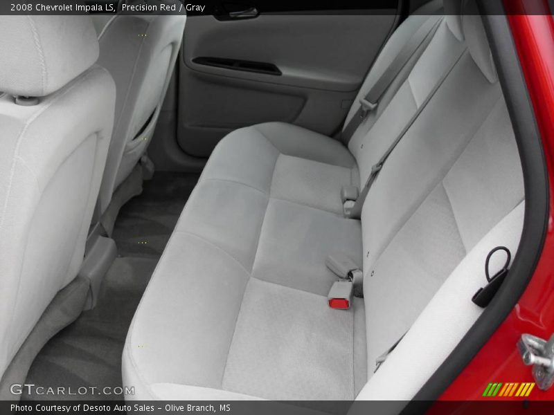 Precision Red / Gray 2008 Chevrolet Impala LS