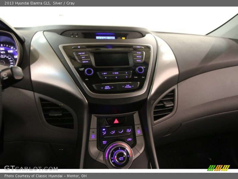 Silver / Gray 2013 Hyundai Elantra GLS