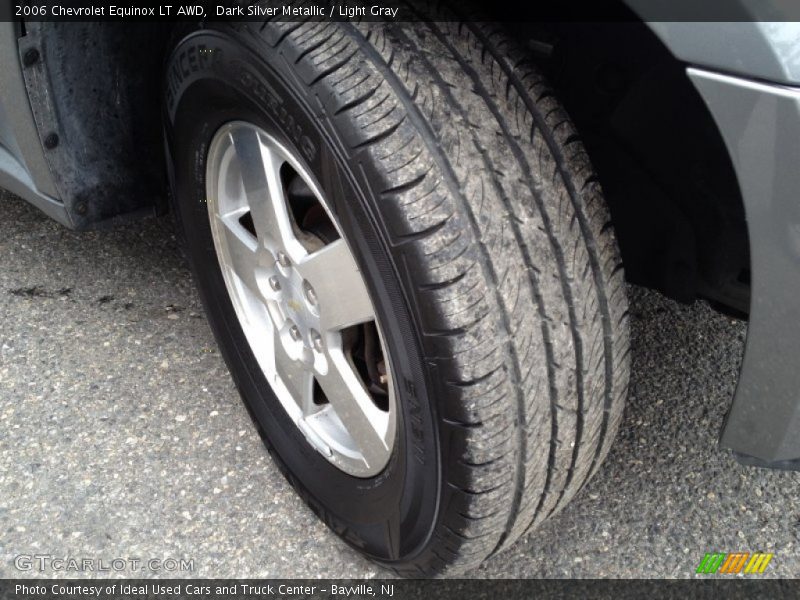 Dark Silver Metallic / Light Gray 2006 Chevrolet Equinox LT AWD
