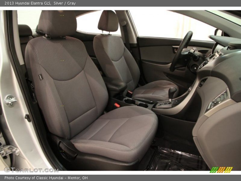 Silver / Gray 2013 Hyundai Elantra GLS