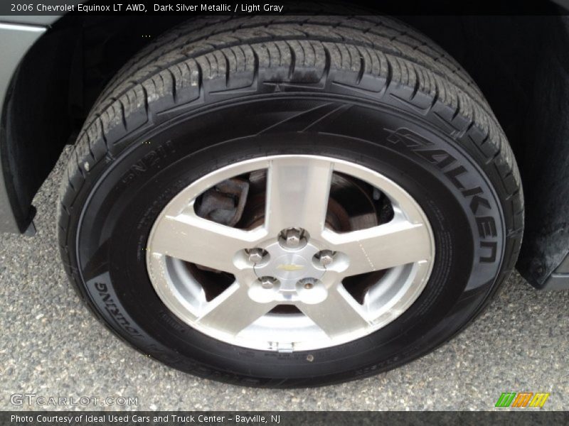 Dark Silver Metallic / Light Gray 2006 Chevrolet Equinox LT AWD