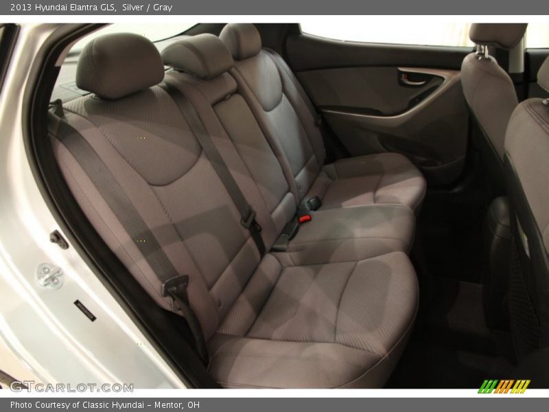 Silver / Gray 2013 Hyundai Elantra GLS